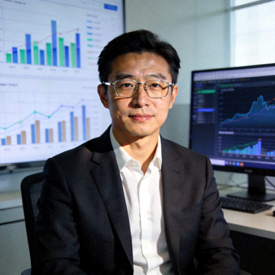 平台数据科学总监王振先生肖像照片